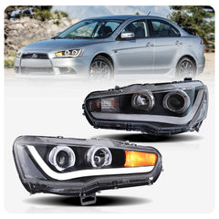 VLAND LED Headlights For Mitsubishi Lancer / EVO X 2008-2017