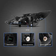 VLAND LED Headlights For 2011-2014 Hyundai Sonata