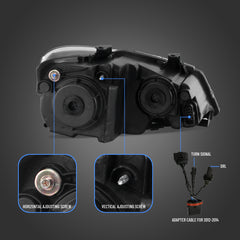 VLAND LED Headlights For Volkswagen Polo MK5 2009-2017