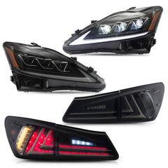 VLAND LED Headligh AND Tail Light Kit For Lexus IS350 250 ISF 2006-2013