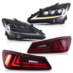 VLAND LED Headligh AND Tail Light Kit For Lexus IS350 250 ISF 2006-2013