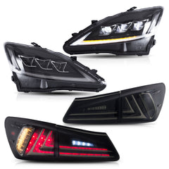 VLAND LED Headligh AND Tail Light Kit For Lexus IS350 250 ISF 2006-2013