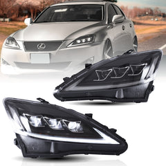 VLAND LED Headlights For Lexus IS250 350 ISF 2006-2013