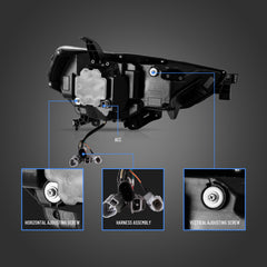 VLAND LED Headlights For Toyota 4Runner 2014-2024