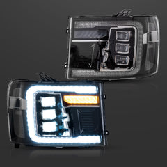 VLAND LED Headlights For 2007-2013 GMC Sierra 1500 2500HD 3500HD
