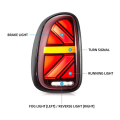 VLAND LED Taillights For 2010-2016 Mini Countryman R60