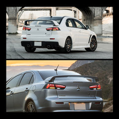 VLAND LED Tail lights For 2008-2017 Mitsubishi Lancer Sedan/EVO X Smoked