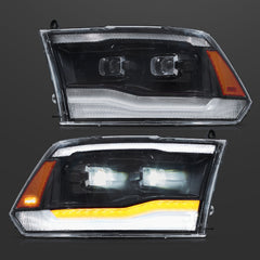 VLAND LED Headlights For Dodge RAM 1500 2500 3500 2009-2018
