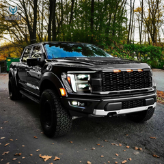 Vland Full LED Headlights For 2021-2023 Ford F150 Headlamp With Amber/White DRL Options