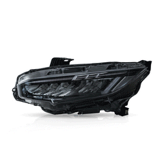 VLAND LED Reflection Bowl Headlights For Honda Civic 2016-2021