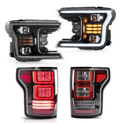 VLAND LED Headlight+Taillight kit For Ford F150 2018-2020