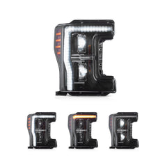 VLAND LED Headlights 2017-2019 For Ford F250 F350 F450 F550 Super Duty