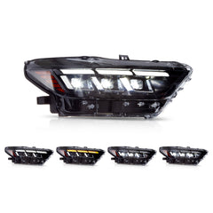 VLAND Headlights For 2015 2016 2017 Ford Mustang (S550)