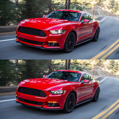 VLAND Headlights For 2015 2016 2017 Ford Mustang (S550)