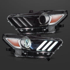 VLAND Headlights For 2015-2017 Ford Mustang (S550)