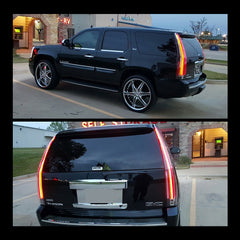VLAND LED Tail Lights For 2007-2014 GMC Yukon Chevrolet Tahoe Suburban