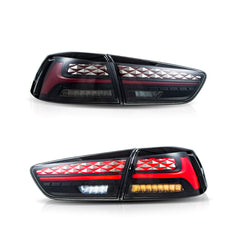 VLAND LED Tail lights For 2008-2017 Mitsubishi Lancer Sedan/EVO X Smoked