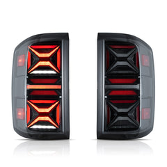 VLAND LED Tail lights For 2014-2018 Chevrolet Silverado 1500 2500HD 3500HD