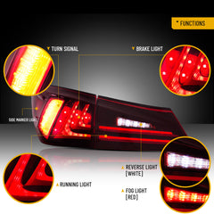 VLAND LED Headligh AND Tail Light Kit For Lexus IS350 250 ISF 2006-2013