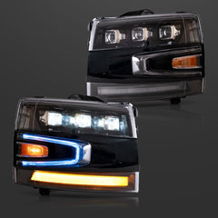 VLAND LED Headlights For Chevrolet Silverado 1500 2500HD 3500HD 2007-2013