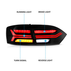 2012-2014 For Volkswagen Jetta Sagitar VLAND LED Tail Lights