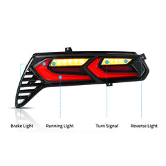VLAND LED Taillights For 2014–2019 Chevrolet Corvette C7
