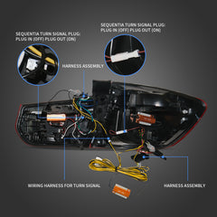 Vland LED Tail Lights For BMW 3 Series F31 Touring 2012-2019