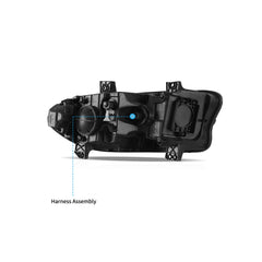 VLAND LED Headlights For 2015-2023 Dodge Charger RGB Style