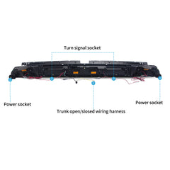 VLAND LED Tail Lights for Dodge Challenger 2008-2014