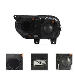 VLAND RGB DRL LED Headlights For Dodge Challenger 2015-2024