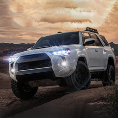 VLAND LED Projector Headlights 2014-2024 For Toyota 4Runner Assembly Sequential Turn Signal