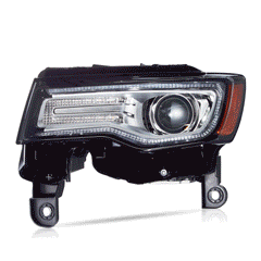 VLAND LED Headlights For 2014-2022 Jeep Grand Cherokee With Startup Animation/ Blue DRL
