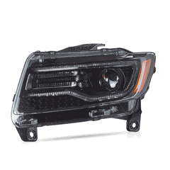 VLAND LED Headlights For 2011-2013 Jeep Grand Cherokee (WK2) W/ Startup Animation Blue DRL