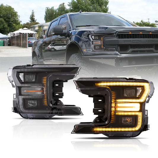 VLAND For Ford F150 2018-2020 LED Headlight+Taillights kit