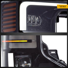 VLAND LED Headlights 2020-2022 For Ford F250 F350 F450 F550 Super Duty Halogen Models