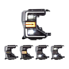 VLAND LED Headlights 2020-2022 For Ford F250 F350 F450 F550 Super Duty Halogen Models