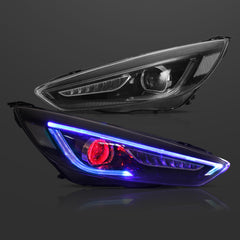 VLAND LED Headlights for 2015-2019 Ford Focus Mk III Facelift (mk 3.5)