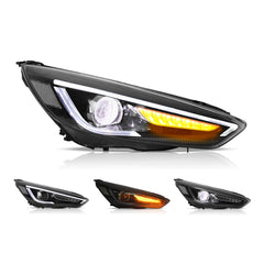VLAND LED Headlights for 2015-2019 Ford Focus Mk III Facelift (mk 3.5)