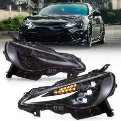 VLAND RGB LED Headlights 2012-2021 For Toyota 86 GT86, Scion Frs, Subaru Brz