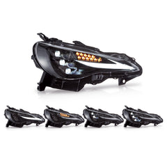 VLAND RGB LED Headlights 2012-2021 For Toyota 86 GT86, Scion Frs, Subaru Brz