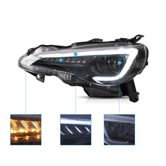 2012-2020 For Toyota 86 Subuaru BRZ Scion FR-S VLAND LED Headlights