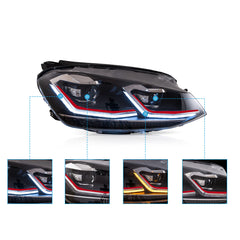 VLAND Projector Headlights 2015-2017 For Volkswagen Golf MK7 Headlamps Assembly