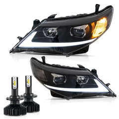 VLAND Projector Headlights 2012-2014 For Toyota Camry Sedan Front Lamps