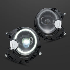 VLAND LED Headlights For 2007-2013 Mini Cooper 2th Gen(R55 R56 R57 R58 R59) With Sequential Indicators