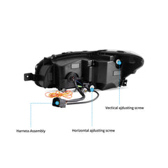 VLAND Full LED Headlights for Subaru WRX 2015-2021