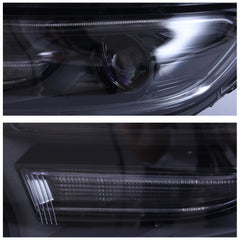 VLAND LED Projector Headlights 2015-2023 For Dodge Charger Dual Beam