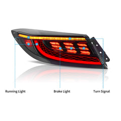 VLAND LED Taillights 2021-2026 For Toyota 86 & Subaru BRZ With LED Dynamic Welcome Lighting