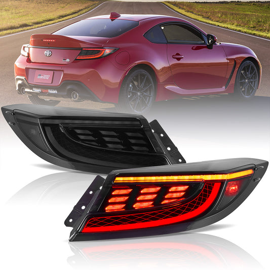 VLAND LED Taillights 2021-2026 For Toyota 86 & Subaru BRZ With LED Dynamic Welcome Lighting