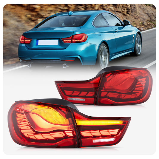VLAND OLED Tail Lights 14-20 For BMW 4 Series/ M4 Rear Lamps