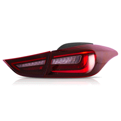 VLAND LED Tail Lights for Hyundai Elantra 2011-2016 With Sequential Turn Signal